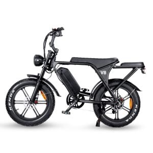 Ouxi Fatbike V8 – stoere elektrische fatbike met krachtige accu, geschikt voor jongeren en volwassenen.