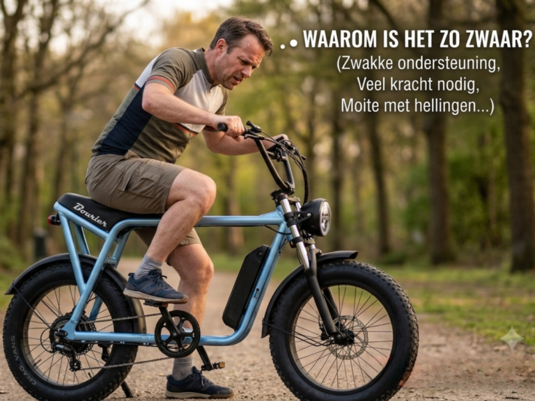 Lees meer over het artikel Elektrische fiets trapt zwaar? Dit zijn de meest voorkomende oorzaken