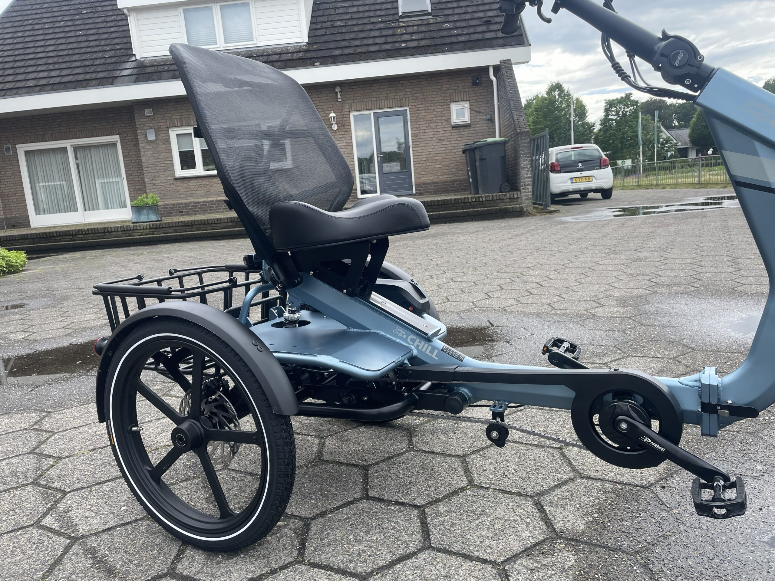 Caboo Cargo Chill Elektrische Driewieler Blauw - Afbeelding 8
