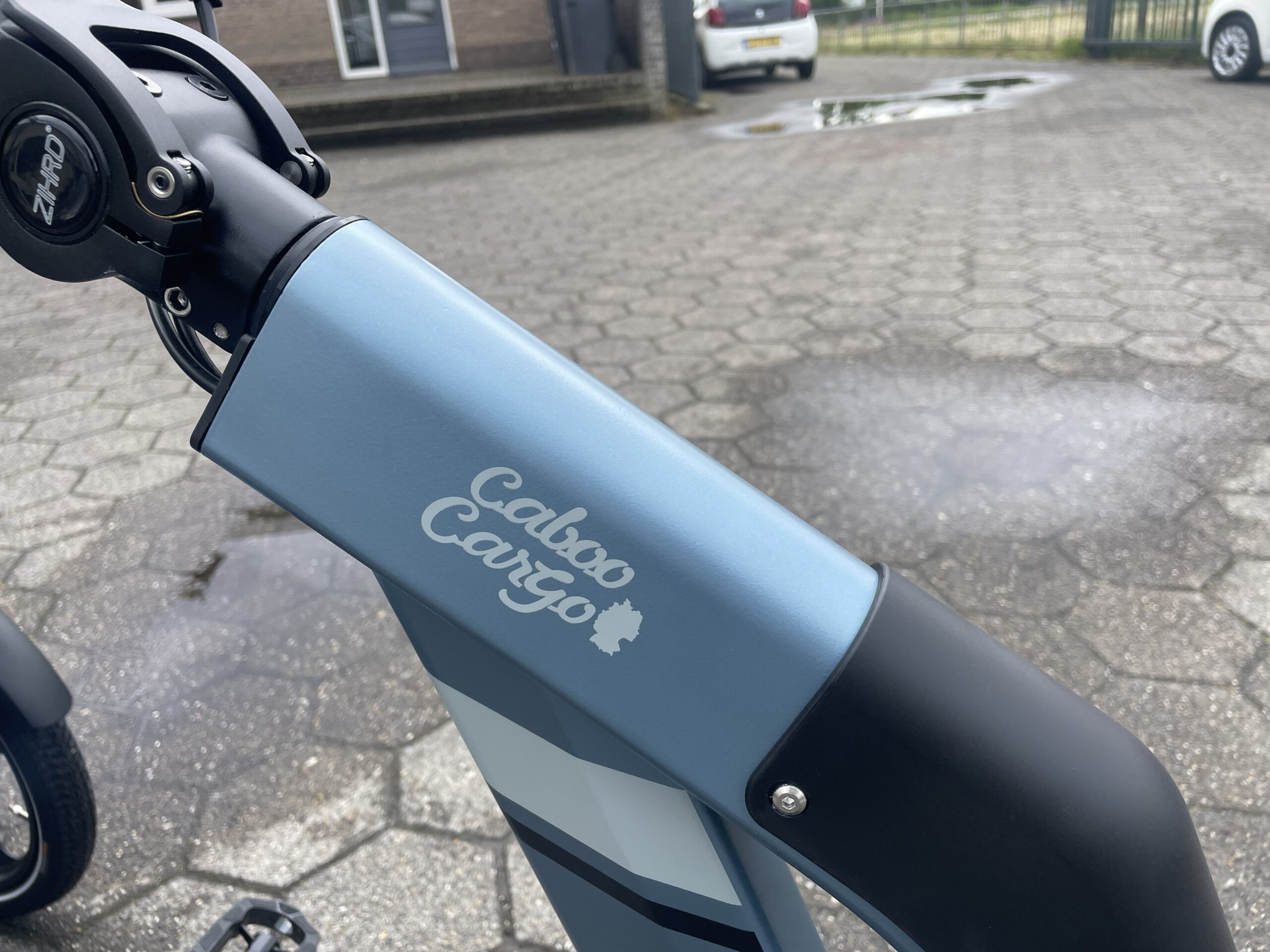 Caboo Cargo Chill Elektrische Driewieler Blauw - Afbeelding 9