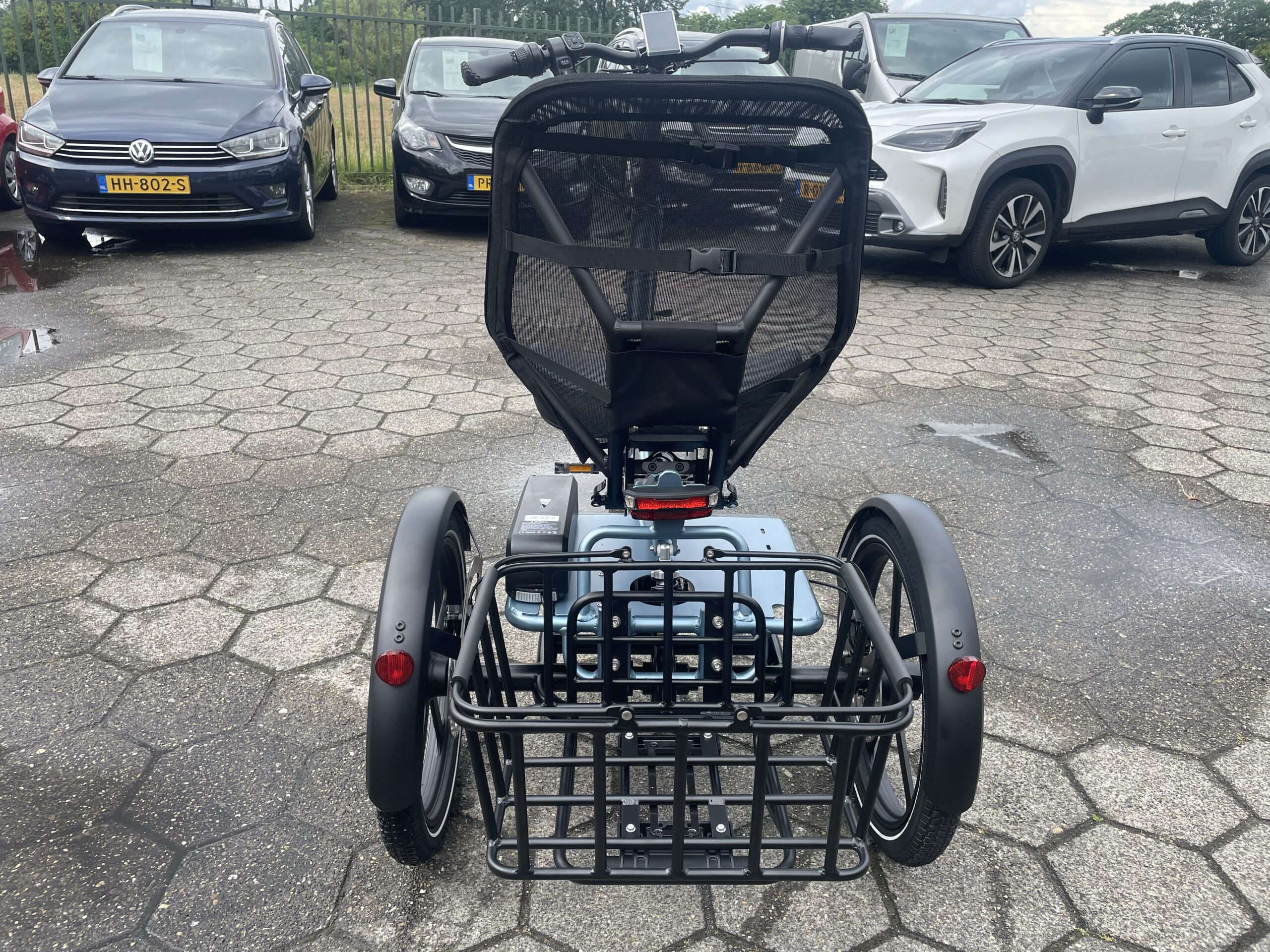 Caboo Cargo Chill Elektrische Driewieler Blauw - Afbeelding 10