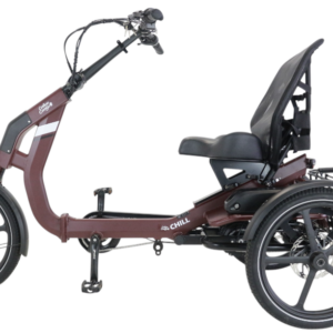 Caboo Cargo Chill Elektrische Driewieler Rood
